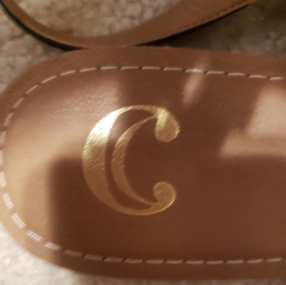 Faux snakeskin sandals Size 10 - Picture 3 of 3